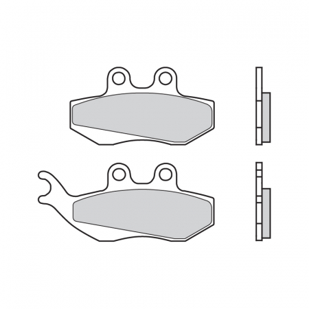 BREMBO JARRUPALAT MAXI-SCOOTER 231-07012XS