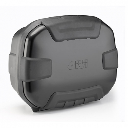 GIVI PAIR OF 35 LTR TOP AND SIDE CASE BLACK WITH ANODIZED ALUMINIUM FINISH, MATT 321-TRK35BPACK2