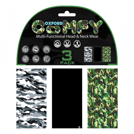 OXFORD COMFY CAMO 3 PACK 362-NW123