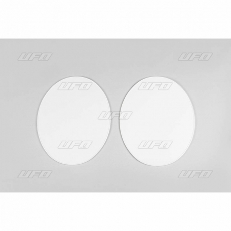 UFO ETUNUMEROKILPI VETERAN MX/ENDURO 1970 2-PACK VALKOINEN 650-8048-W