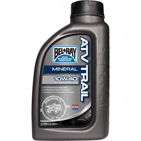 BEL-RAY ATV TRAIL 10W-40 MINERAL 4T ENGINE OIL 1L 55-921-001