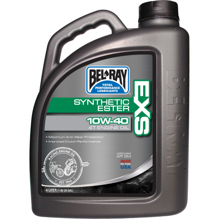 BEL-RAY EXS FULL SYNTHETIC ESTER 4T ENGINE OIL 10W-40 1L 55-931-001