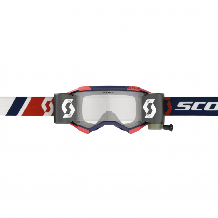 SCOTT GOGGLE FURY WFS RED/BLUE CLEAR WORKS 620-2104-12