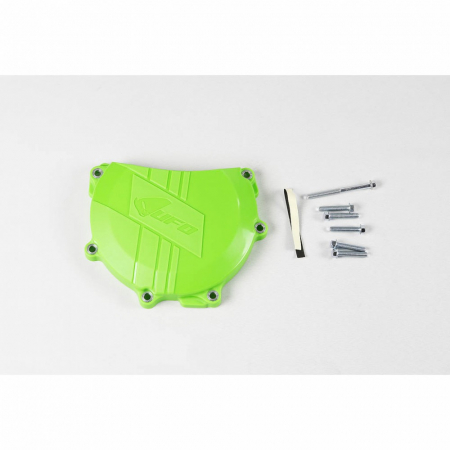 UFO CLUTCH COVER KX450F 06-15 GREEN 650-2405