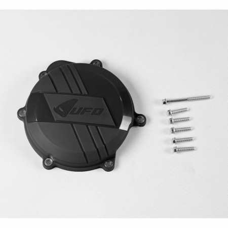 UFO CLUTCH COVER CRF250 10-17 BLACK 650-2414