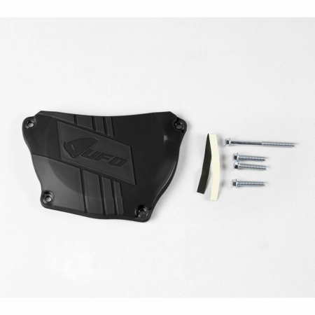 UFO CLUTCH COVER KX250F 09- BLACK 650-2418