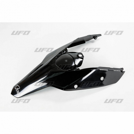 UFO TAKALOKASUOJA SIS. SIVUNUMEROKILVET KTM125-525 SX/SXF 07-10 MUSTA 650-3094-001