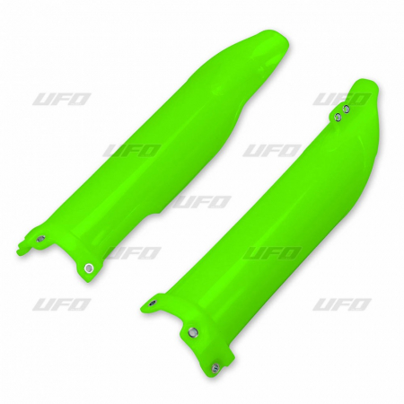 UFO FORK SLIDER PROTECTORS KX450F 16- GREEN FLUO 650-4739-AFLU