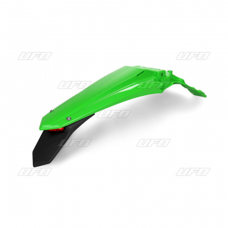 UFO REAR FENDER WITH ENDURO LED KX250F 21- ,KX450F 19-  GREEN 026 650-4750-026