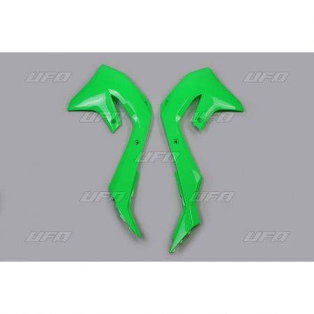 UFO RADIATOR COVERS KX250F 21- ,KX450F 19-  GREEN FLUO 650-4751-AFLU