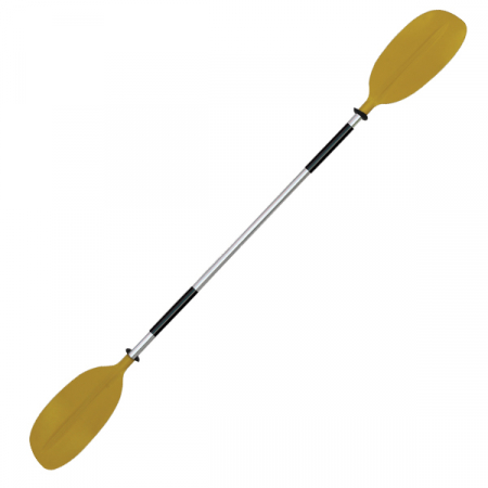 OS KAYAK PADDLE 2 PCE - ASYMMETRIC BLADES 2170MM YELLOW 131-PA185-Y