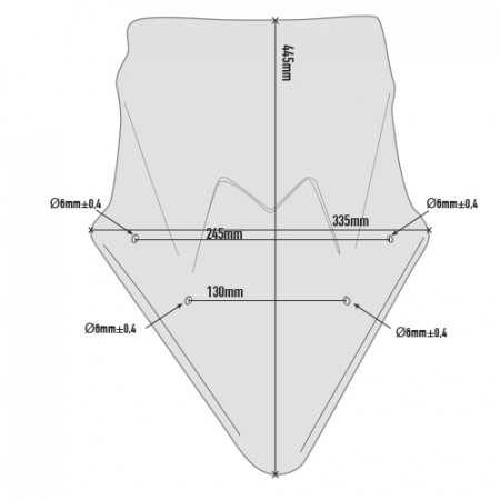 GIVI SPOILER KAWASAKI NINJA 650 ''17 323-D4119S