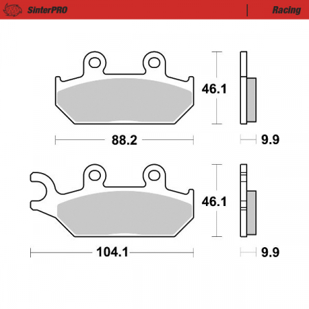 MOTOMASTER JARRUPALAT CAN-AM: COMMANDER MAX 800/1000R YAMAHA: WOLVERINE, VIKING 235-081311