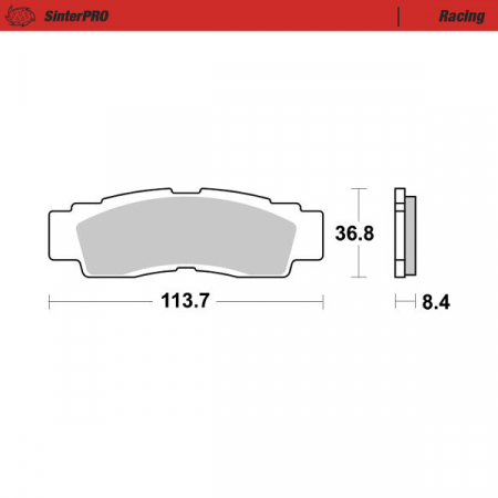 MOTOMASTER JARRUPALAT YAMAHA: YXZ1000R 235-082011