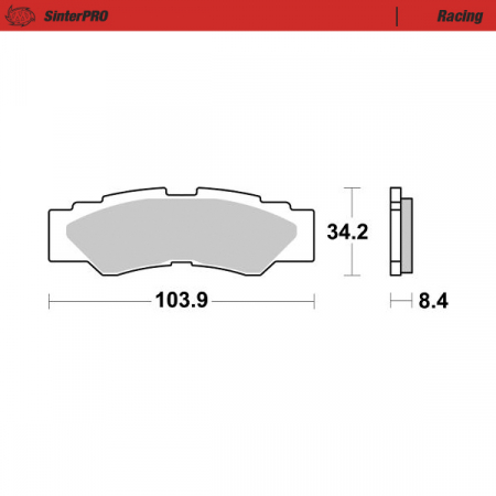 MOTOMASTER JARRUPALAT YAMAHA: YXZ1000R 235-082111