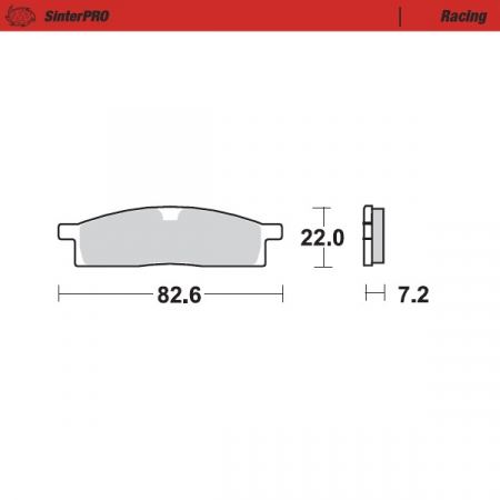 MOTO-MASTER JARRUPALAT YAMAHA: YZ 80-85 235-091211