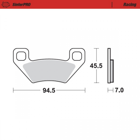 MOTO-MASTER JARRUPALAT ARCTIC CAT / POLARIS / KYMCO 235-097211