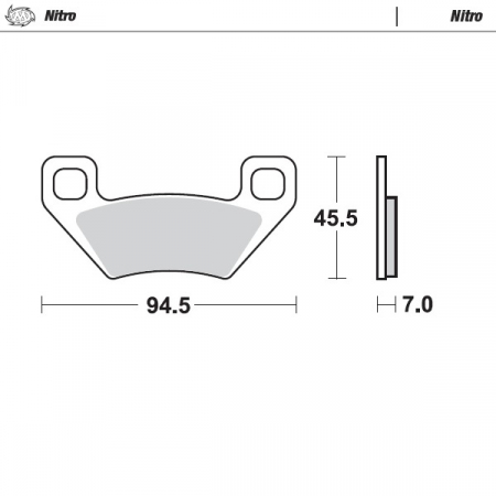 MOTO-MASTER JARRUPALAT ARCTIC CAT, POLARIS, KYMCO 235-097221