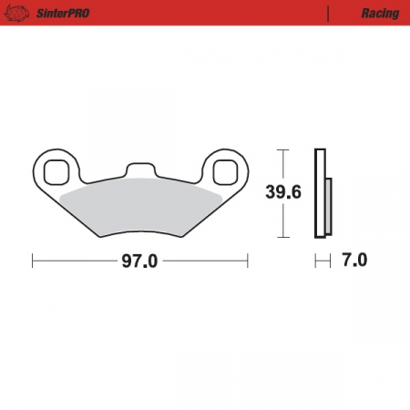 MOTO-MASTER JARRUPALAT POLARIS 235-097511