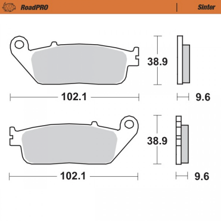 MOTO-MASTER JARRUPALAT ROADPRO SINTER ETEEN 235-404001