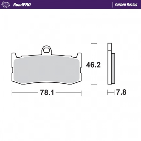 MOTO-MASTER JARRUPALAT ROADPRO CARBON RACING 235-407306