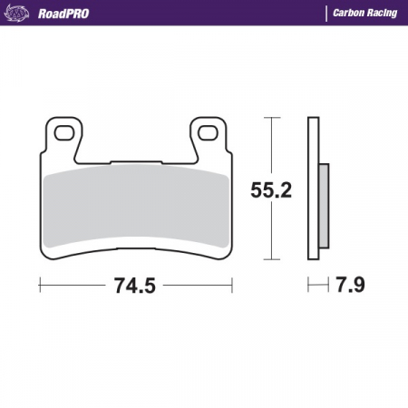 MOTO-MASTER JARRUPALAT ROADPRO CARBON RACING 235-407906