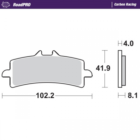 MOTO-MASTER JARRUPALAT ROADPRO CARBON RACING 235-408106