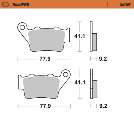 MOTO-MASTER JARRUPALAT ROADPRO SCOOTER 235-413403