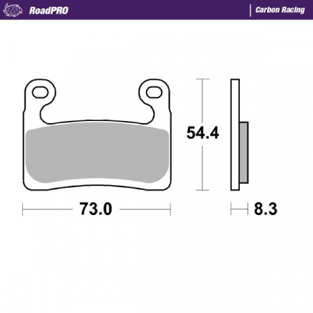 MOTO-MASTER JARRUPALAT ROADPRO CARBON RACING 235-413506