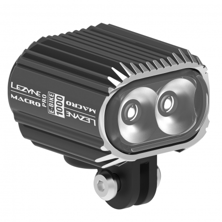 Sähköpyörän valo LEZYNE ebike Macro Drive 1000, 1000lm 1-LED-EMACR-V104S
