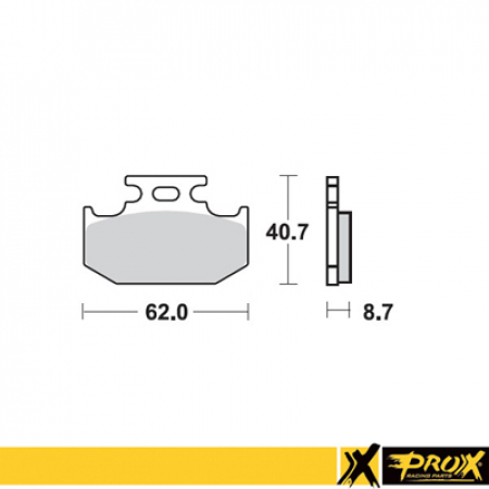 PROX JARRUPALASARJA TAAKSE KX125/250/500 '89-94 + RM125/250 '89-95 400-37-201202