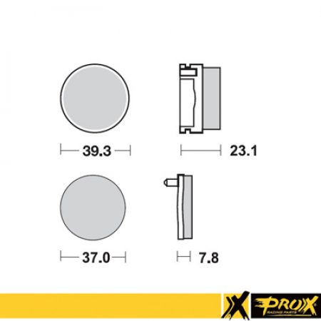 PROX JARRUPALASARJA TAAKSE YFS200 BLASTER ''91-02 400-37-209802