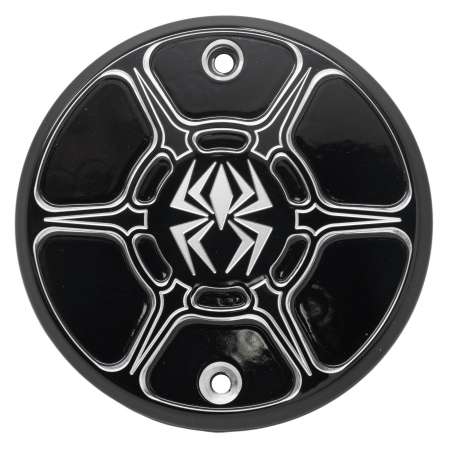 REKLUSE DERBY COVER - BLACK GLOSS - INDIAN SCOUT 452-RMS-0516001