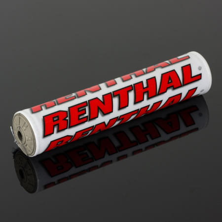 RENTHAL SHINY PEHMUSTE VALKOINEN/PUNAINEN 455-P263