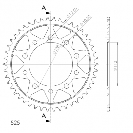 SUPERSPROX TERÄS TAKARATAS  RFE-1304::46 27-2-1304-46