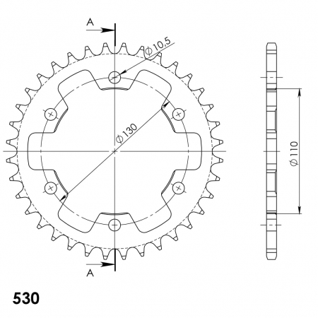 SUPERSPROX TERÄS TAKARATAS 1421.36 27-2-1421-36