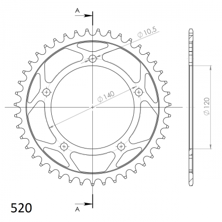 SUPERSPROX TERÄS TAKARATAS  RFE-1793::43 27-2-1793-43