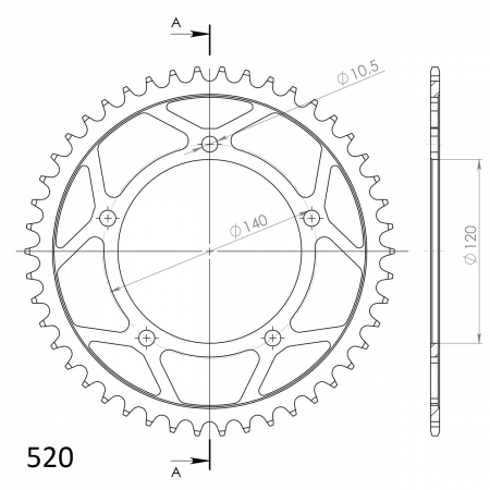 SUPERSPROX TERÄS TAKARATAS  RFE-1793::46 27-2-1793-46