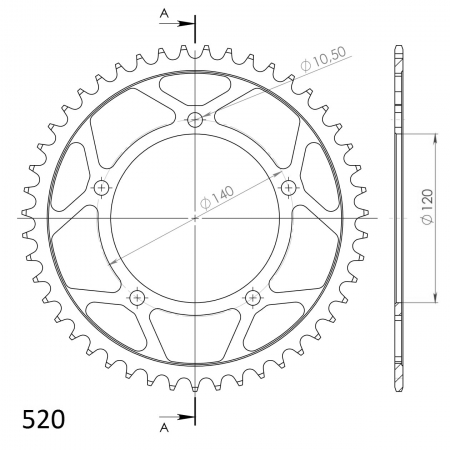 SUPERSPROX TERÄS TAKARATAS  RFE-1793::47 27-2-1793-47