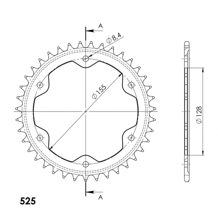 SUPERSPROX TERÄS TAKARATAS  RFE-613::41 27-2-613-41