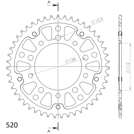 SUPERSPROX STEALTH TAKARATAS KULTA 272-1303-RST-47-9