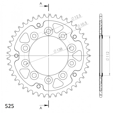 SUPERSPROX STEALTH TAKARATAS KULTA 272-1304-RST-45-9