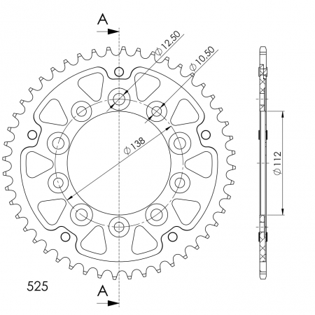 SUPERSPROX STEALTH TAKARATAS KULTA 272-1304-RST-48-9