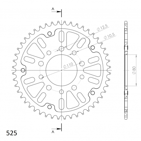 SUPERSPROX STEALTH TAKARATAS PUNAINEN 272-1332-RST-46-2