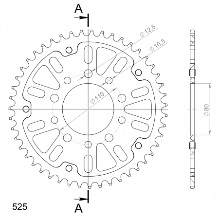 SUPERSPROX STEALTH TAKARATAS KULTA 272-1332-RST-47-9