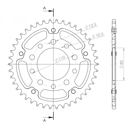 SUPERSPROX STEALTH TAKARATAS KULTA 272-1334-RST-41-9