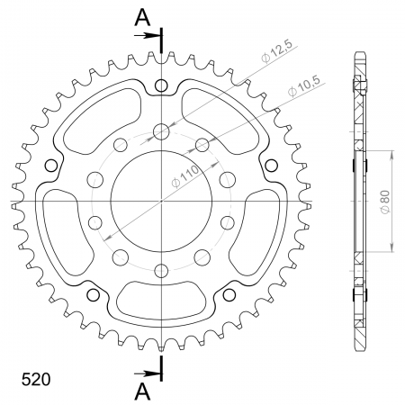 SUPERSPROX STEALTH TAKARATAS KULTA 272-1334-RST-45-9