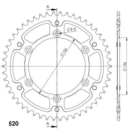 SUPERSPROX STEALTH TAKARATAS KULTA 272-1514-RST-50-9