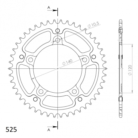 SUPERSPROX STEALTH TAKARATAS SININEN 272-1792-RST-45-4