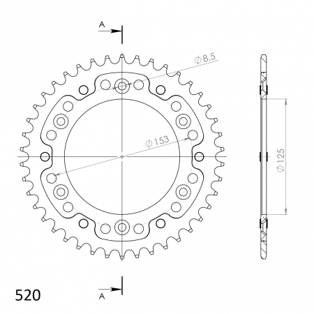 SUPERSPROX STEALTH TAKARATAS ORANSSI 272-210-RST-42-6